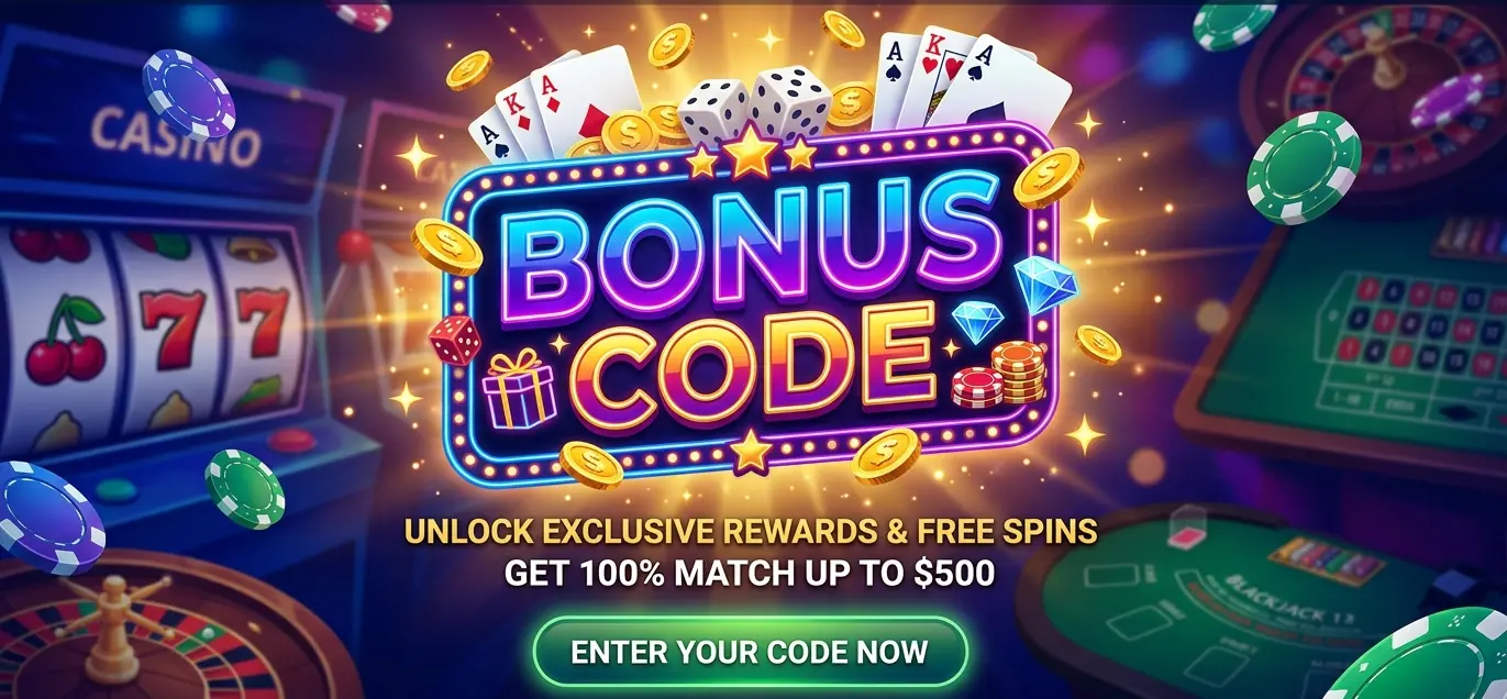 Extra casino code bonus